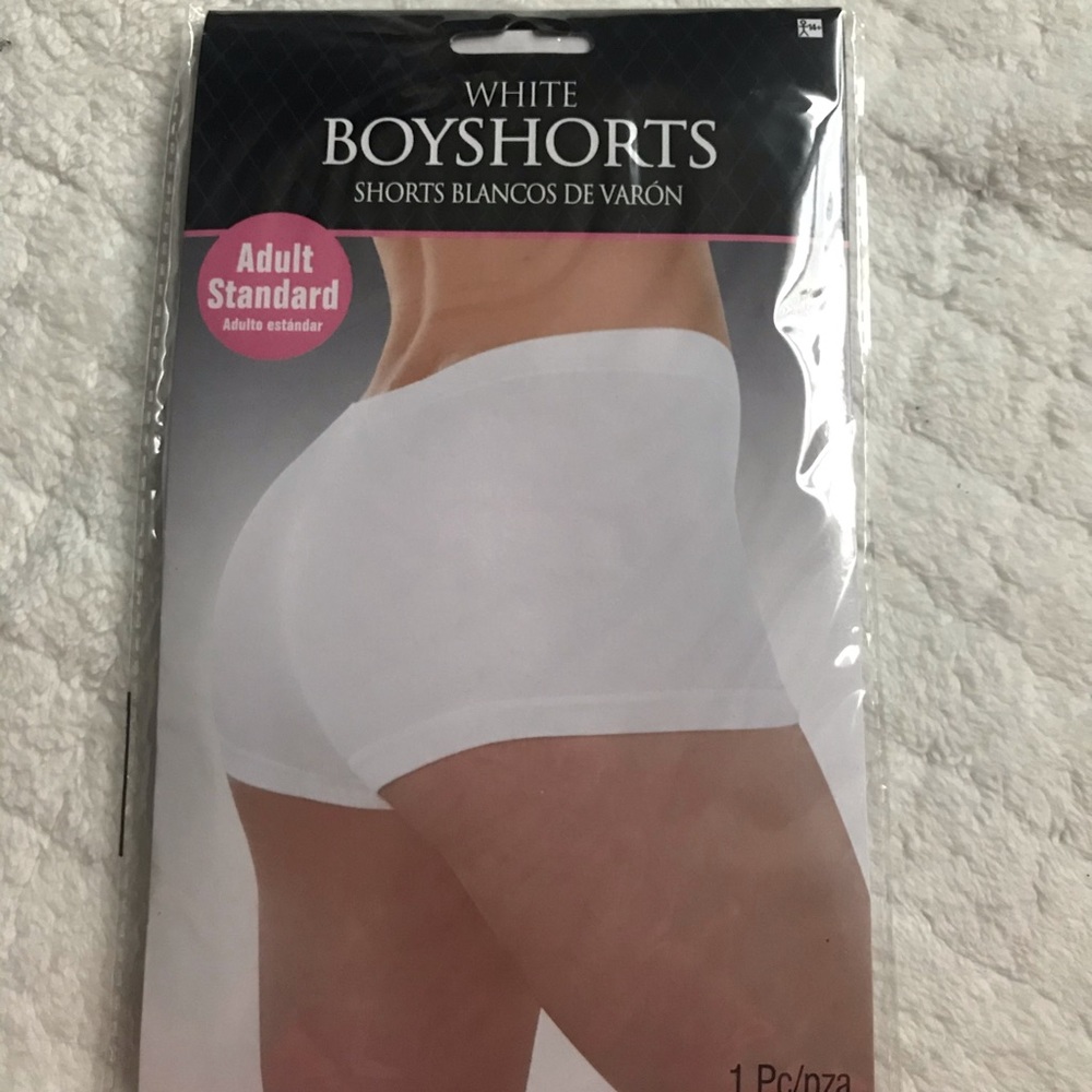 New White Woman’s Boy Shorts